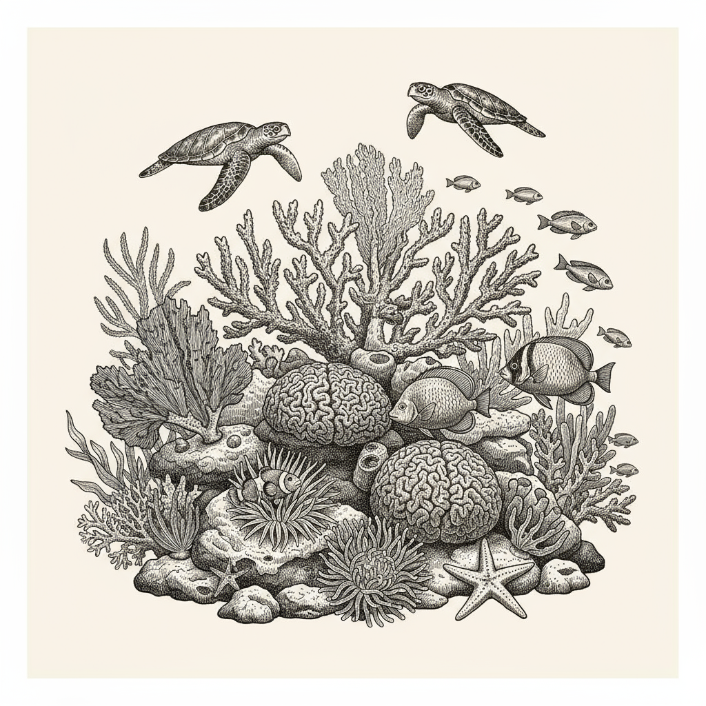 Les récifs coralliens