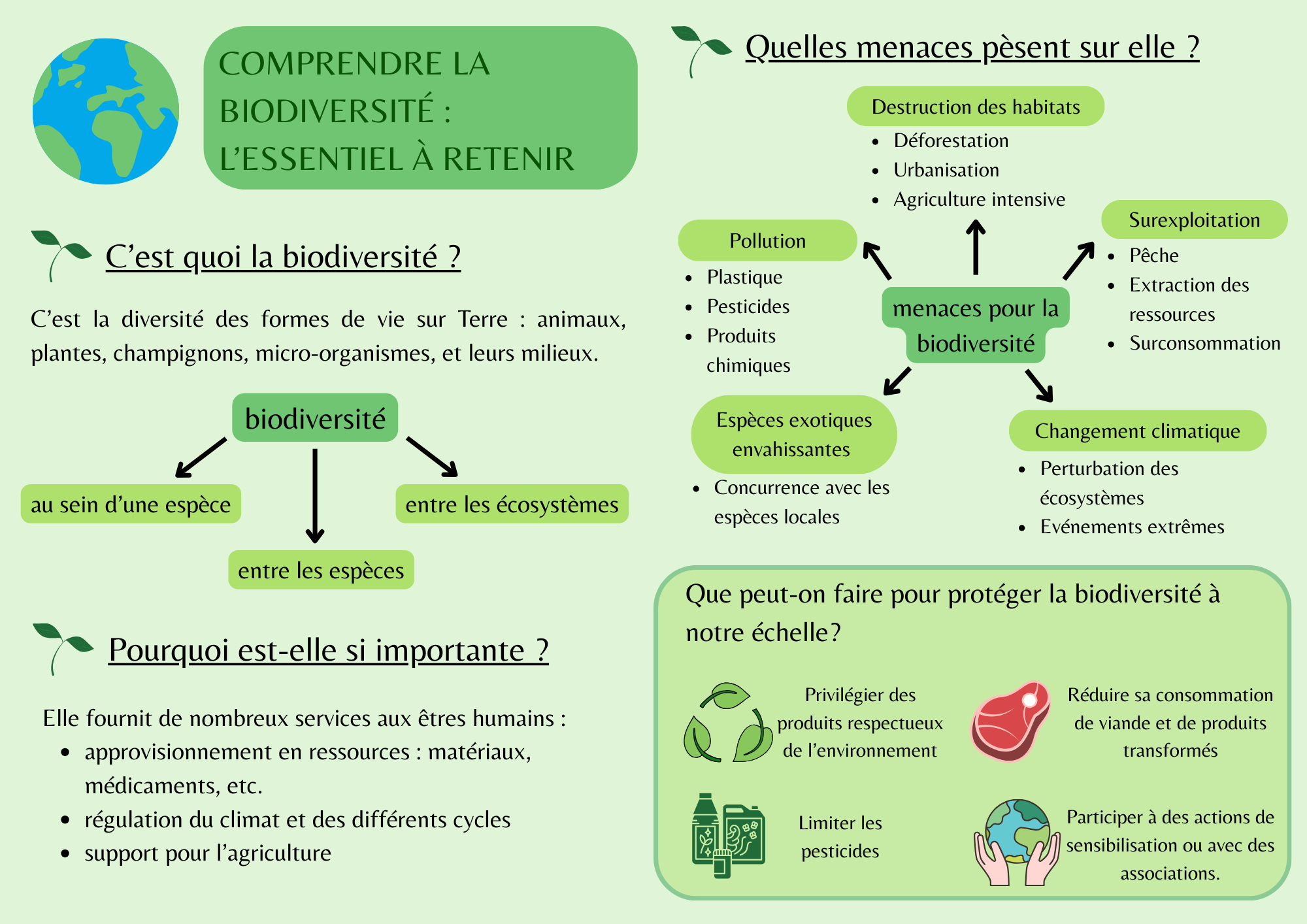 résumé biodiversité